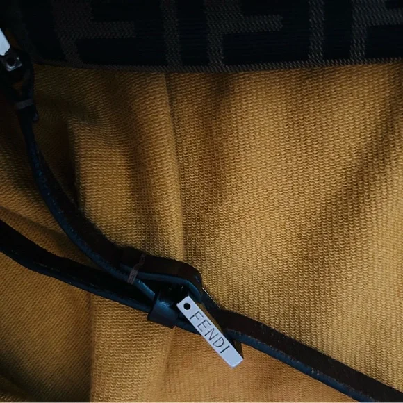 Fendi Brown Monogram Shoulder Bag - Picture 8 of 9